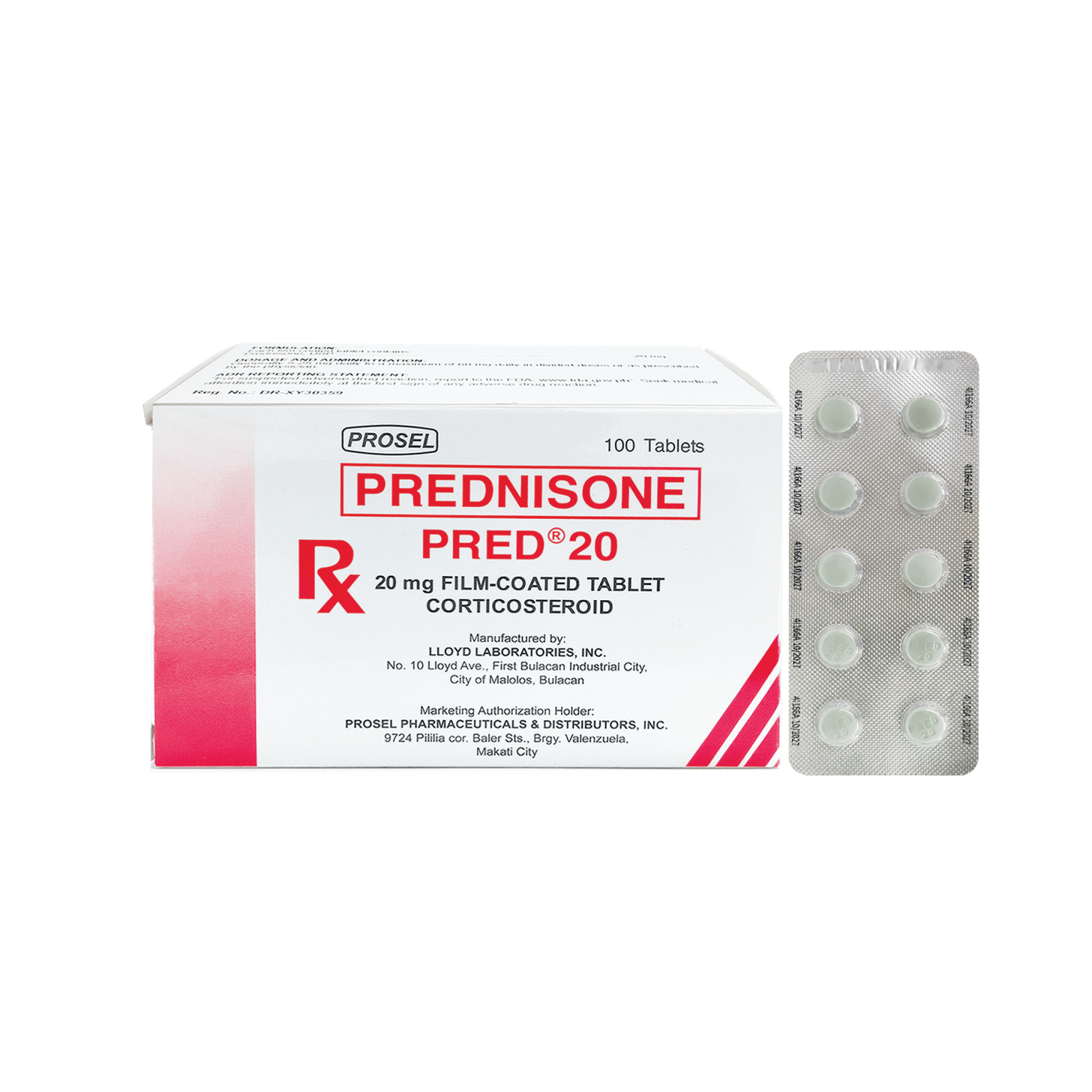 Pred A Pred 20 20mg Tablet - Prosel Pharma | Trusted Healthcare Solutions